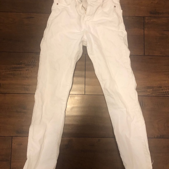 Zara straight white jeans - Picture 2 of 4